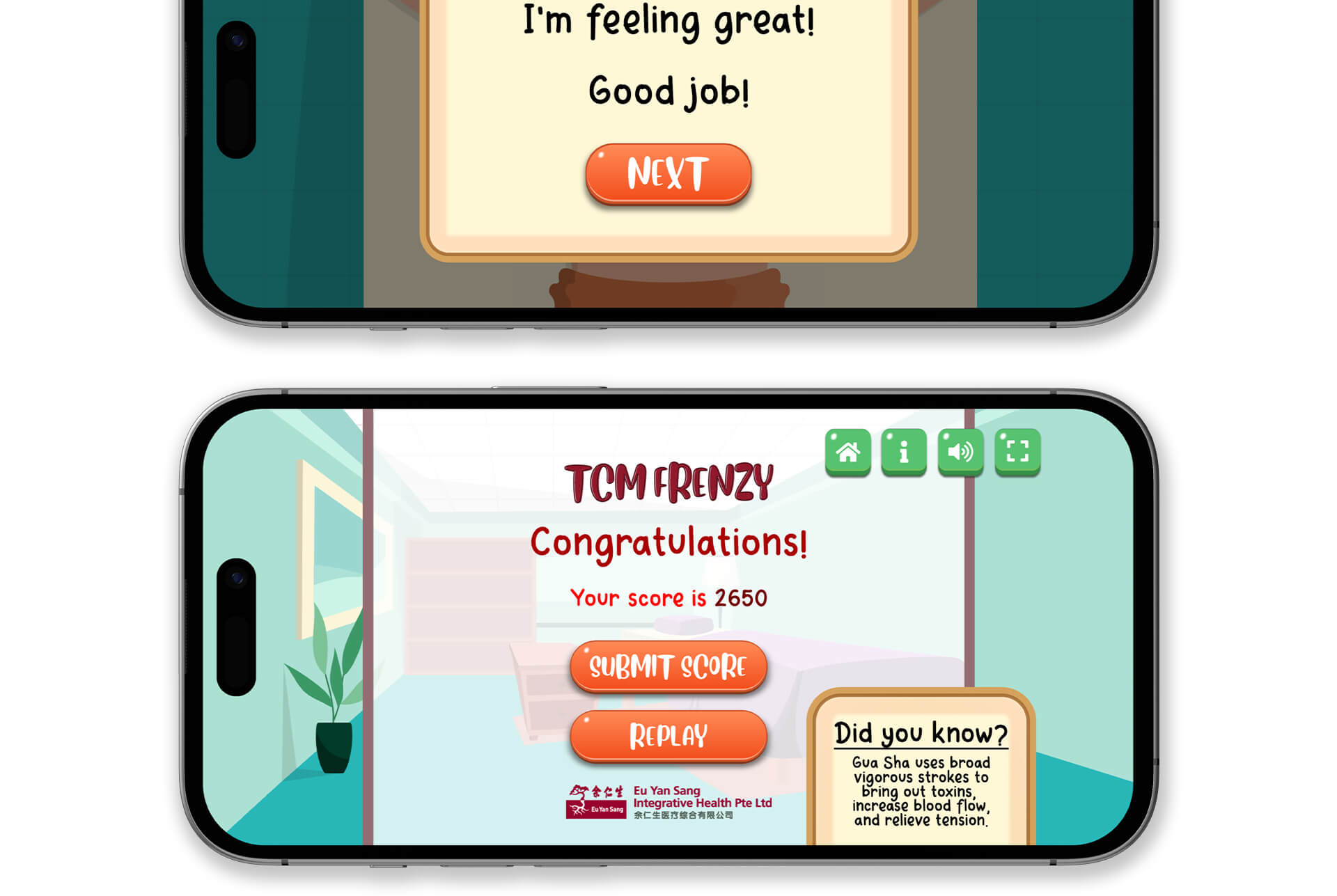 Weboleh Custom Web HTML5 Game Eu Yan Sang Singapore TCM Frenzy 03